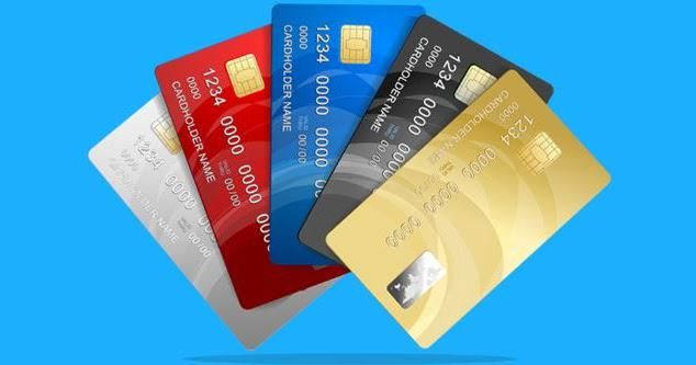 Credit cards from different networks